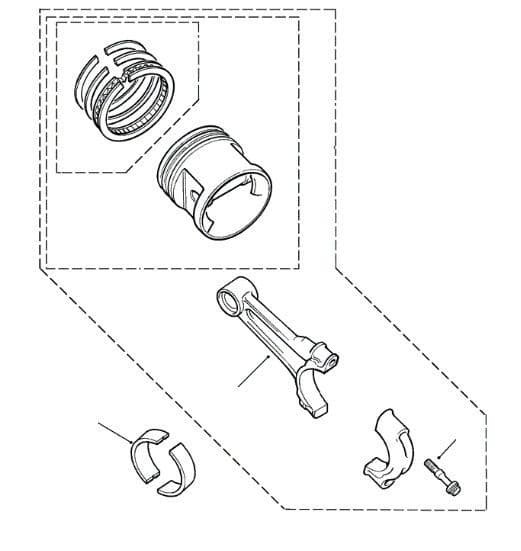 1.8K Pistons & Connecting Rods