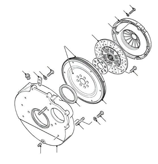 17H Clutch & Flywheel