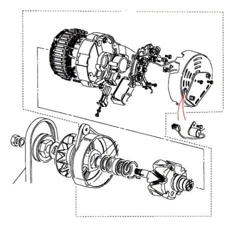 2.5dt Alternator