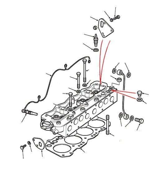 2.5dt Cylinder Head Components