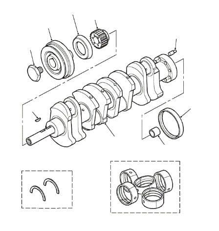 2.5NA Crankshaft