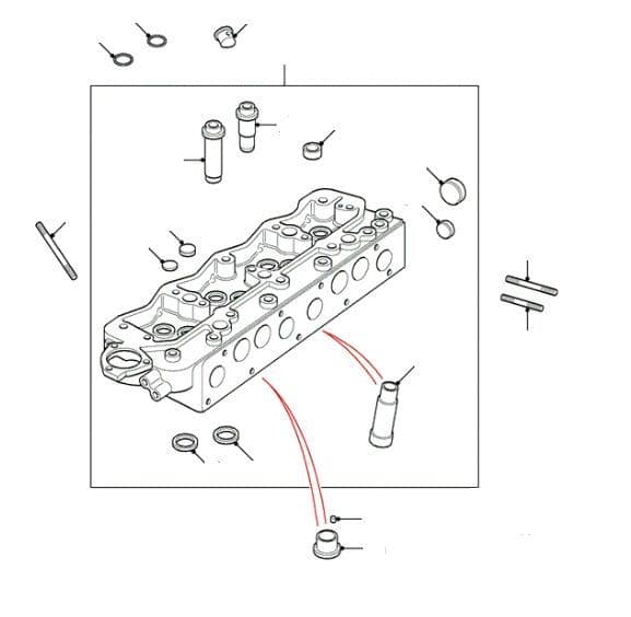 2.5NA Cylinder Head Assembly