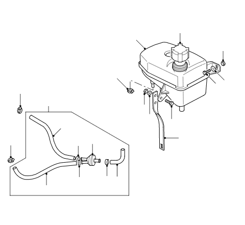 200TDI Expansion Tank