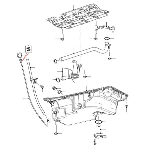 3.2 Oil Sump Pan & Level Indicator