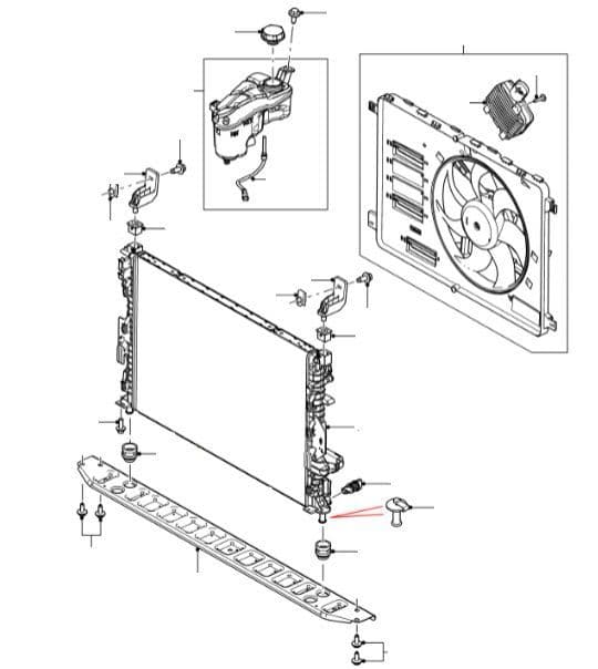 3.2 Radiator, Fan & Header Bottle