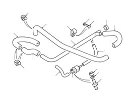 3.5V8 Plenum Hoses