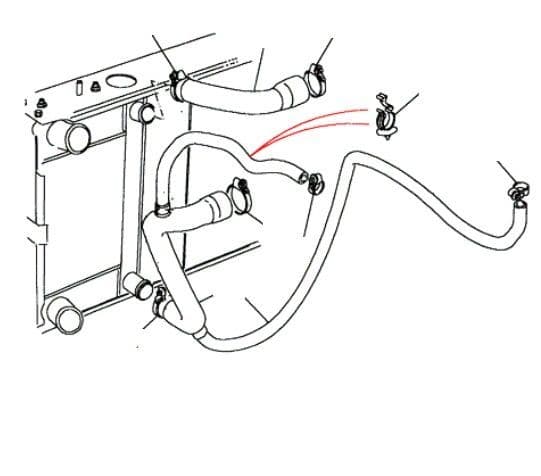 300TDI Radiator Hoses