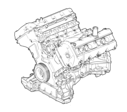 4.2 AJ33 V8 Engine Parts