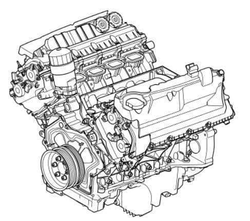 5.0 V8 Petrol Engine