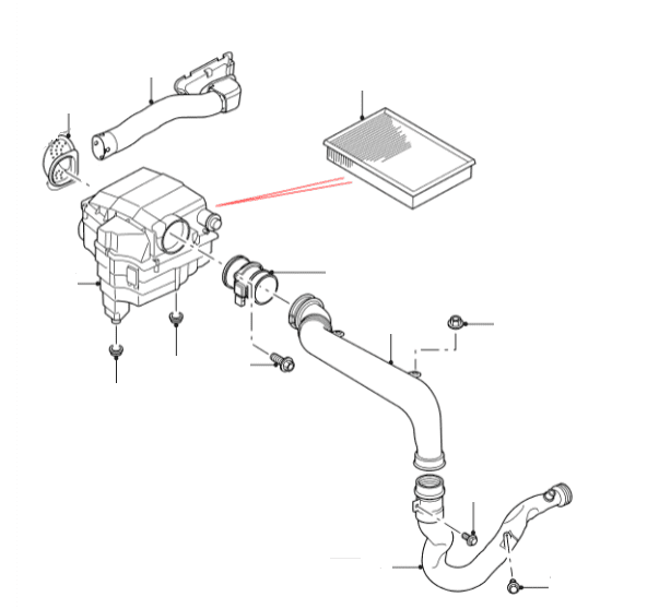 AIR CLEANER & PIPES