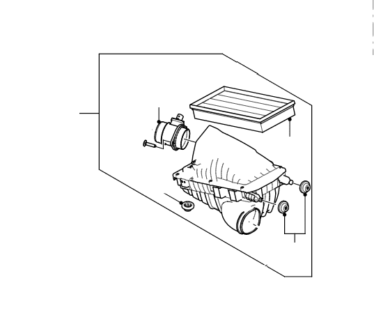 Air Cleaner & Pipes Single Turbo