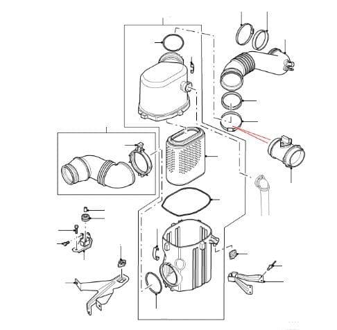 Air Filter Box & Sensors