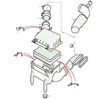 Air Filter Box & Sensors - Discovery 2