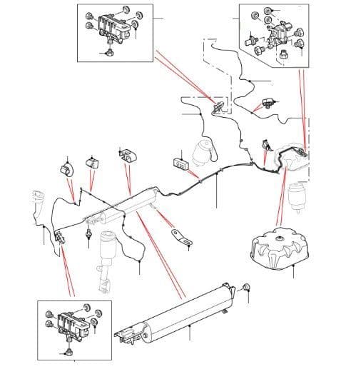 Air Reservoir, Valves & Pipes VIN 6A000001-