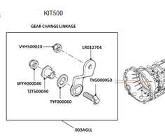 Auto Gear Change Linkage (ZF 6 Speed Box)