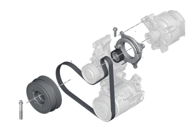 Auxiliary Belt Drive B48C & B48D