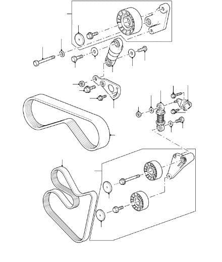 Auxiliary Drive Belt & Tensioners