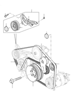 Auxiliary Drive Belt - Primary