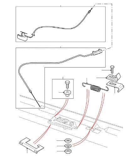 Bonnet (Hood) Release from VIN 7A000001