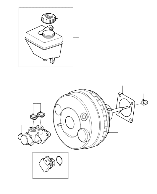 Brake Servo & Master Cylinder