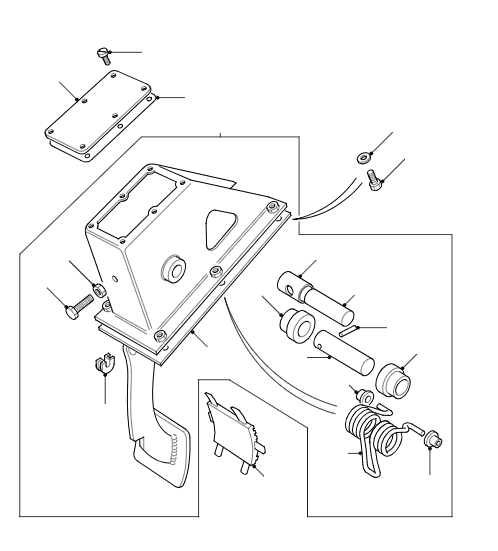 Clutch Pedal VIN LA939892 Onwards