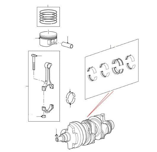 Crankshaft, Pistons & Rings