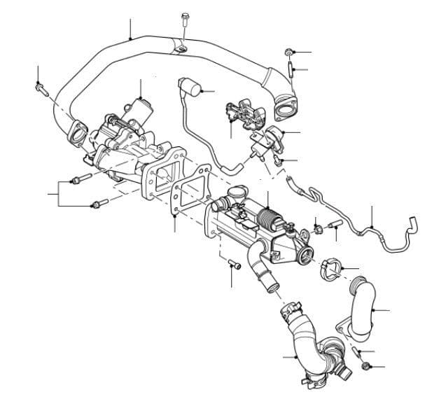 Dw12 Exhaust Gas Recirculation To AH999999