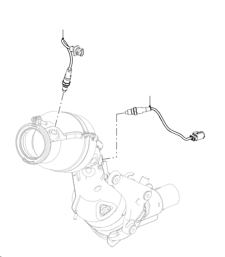 Exhaust Sensors 2.0 Petrol AJ200P HIGH EU2 EU6 L6