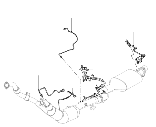 Exhaust Sensors GEN 2 3.0 Diesel from VIN GA000001