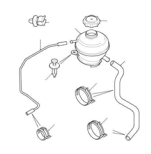 Expansion Tank - Diesel Models