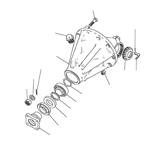 FRONT 2 PIN DIFFERENTIAL TO VIN KA930455