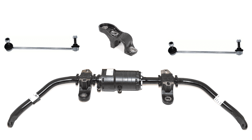 Front Anti Roll Bar, Mountings & Links - With Active Cornering Enhancement