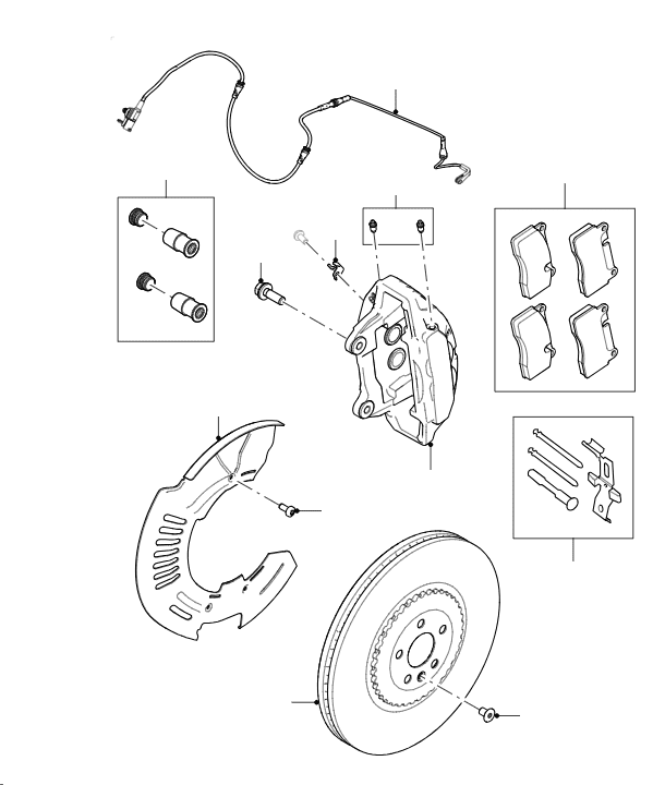 Front Brakes 395mm 5.0SC