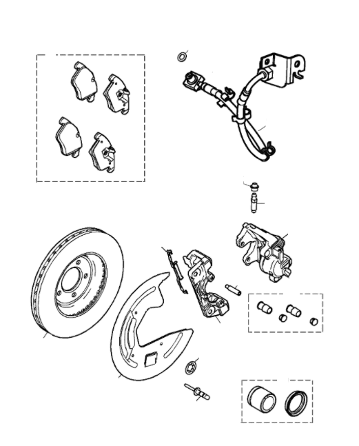 Front Brakes from VIN N52048