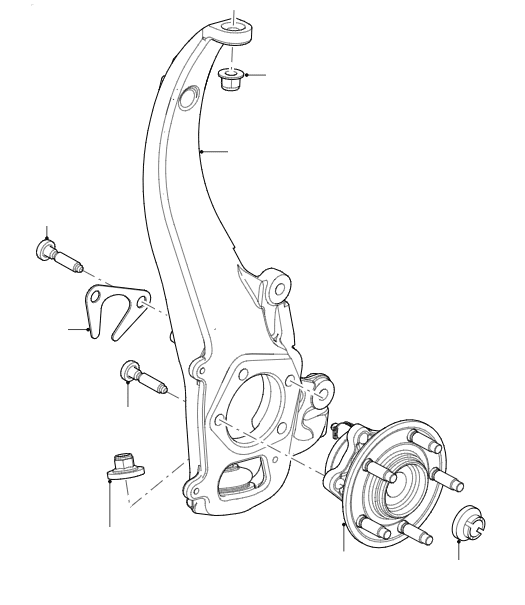 Front Hub Bearing (RWD)