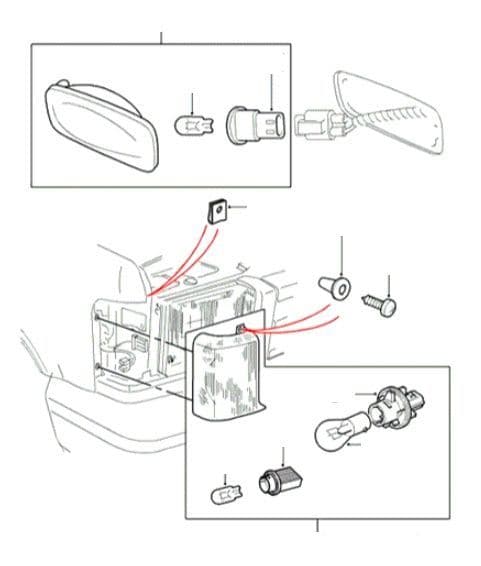 Front Indicators and Bulbs