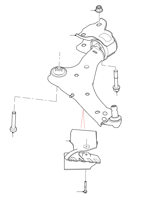 Front Lower Suspension Arm