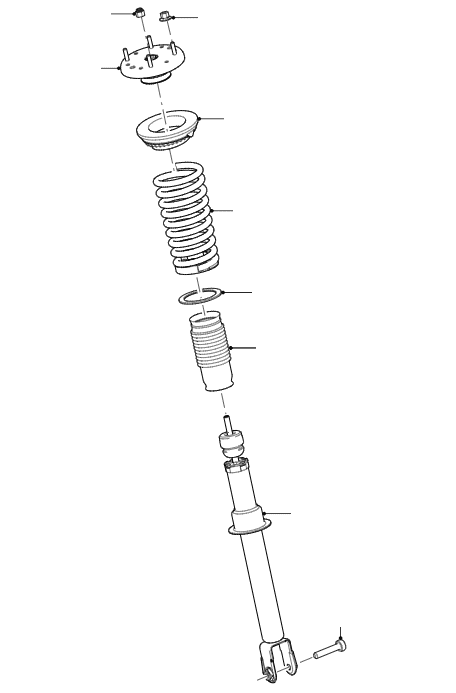 Front Shock Absorber & Spring