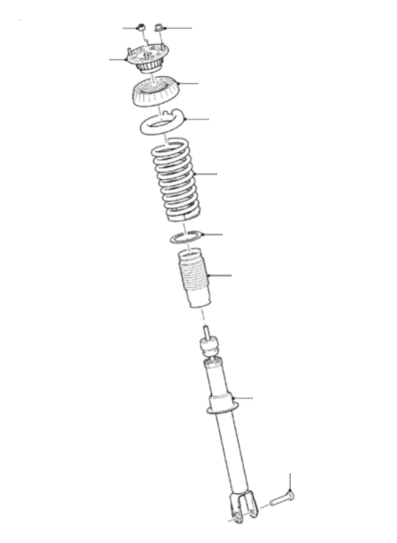 Front Springs & Dampers RWD