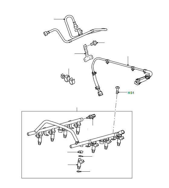 FUEL INJECTION 4.4 AJ V8