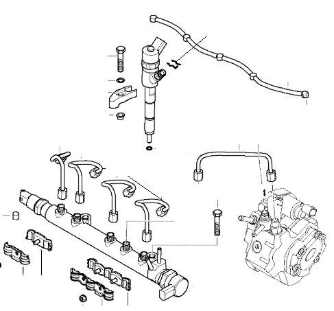 Fuel Injectors & Pipes