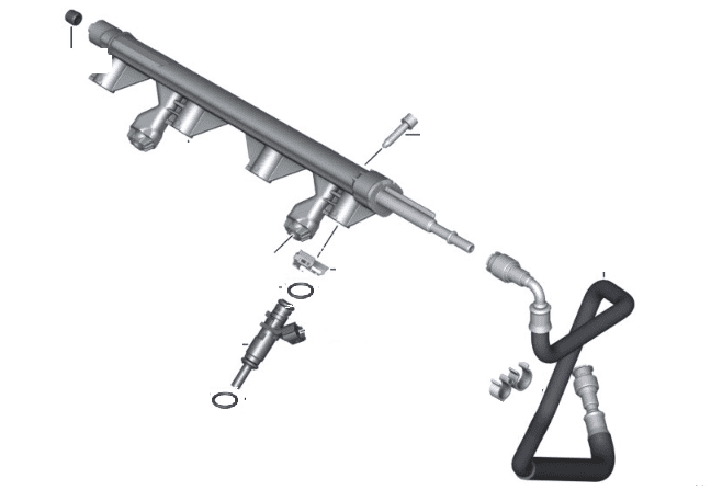 Fuel Injectors & Rail