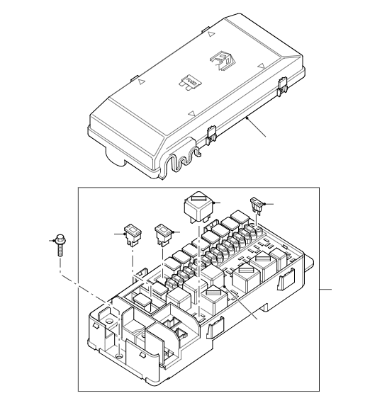 Fuse & Relay Box - Engine Bay