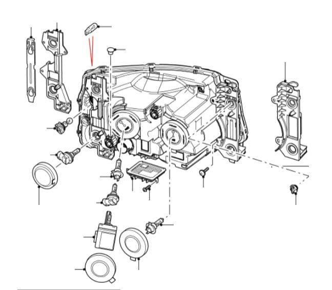 Headlamps and Bulbs to VIN DA999999