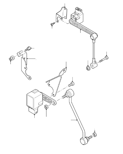 Height Sensors to VIN 4A174107