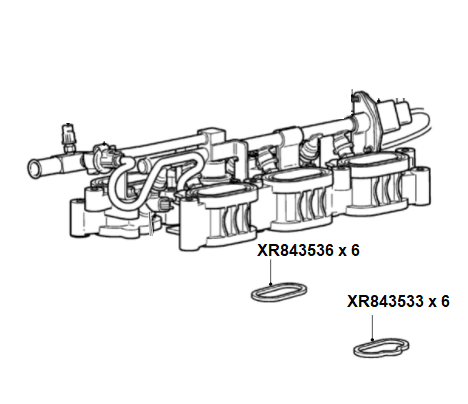 Inlet Manifold Lower S Type from L86902 & All other