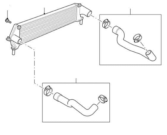 Intercooler & Hoses 7A000001-BA999999