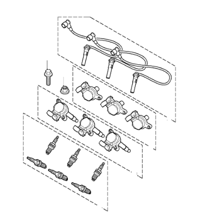 KV6 Ignition Coils, Plugs & Leads