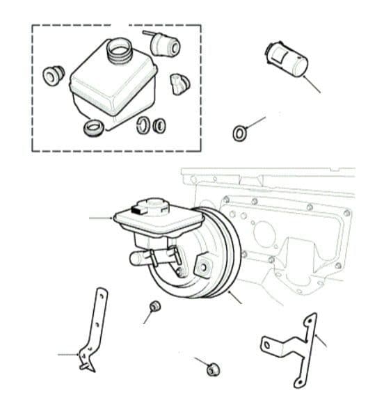 Master Cylinder & Servo