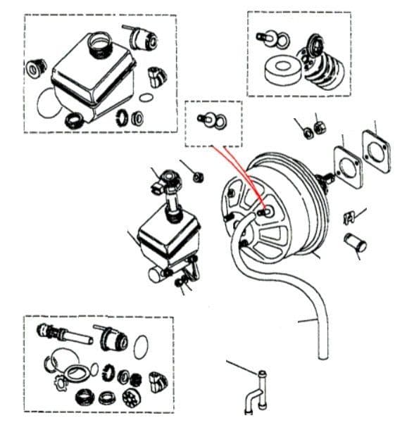 Master Cylinder & Servo